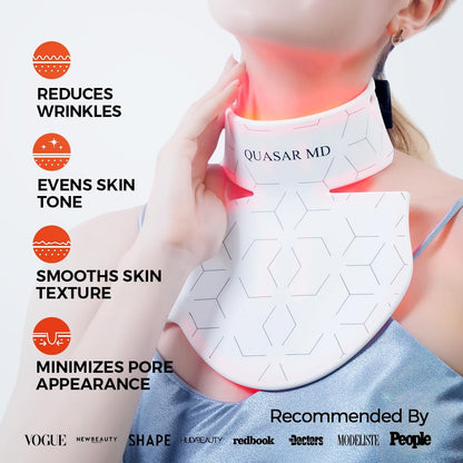 QuasarMD Red Light Therapy for Neck-Neck & Décolleté